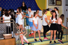 Zaključno srečanje 7.a in b razreda: Potovanje v preteklost