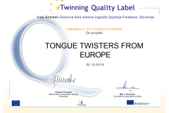 Znak kakovosti - eTwinning