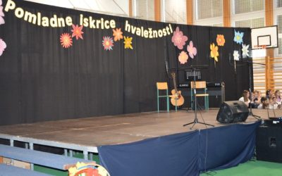 POMLADNE ISKRICE HVALEŽNOSTI