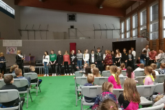 Podelitev  bralne  značke  na matični  šoli na Spodnji Polskavi